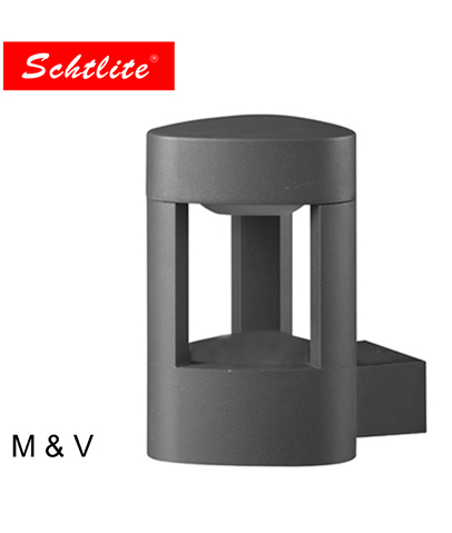 MARS waterproof wall mounted led garden bollard 12W led bollard light