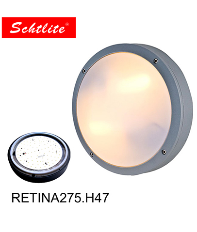 RETINA Aluminium bulkhead outdoor E27 round wall light led step light RB