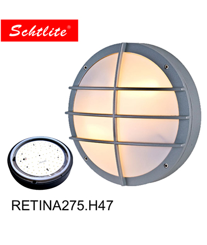RETINA outdoor wall light Garden diffuser 360mm round LED Wall Light RC