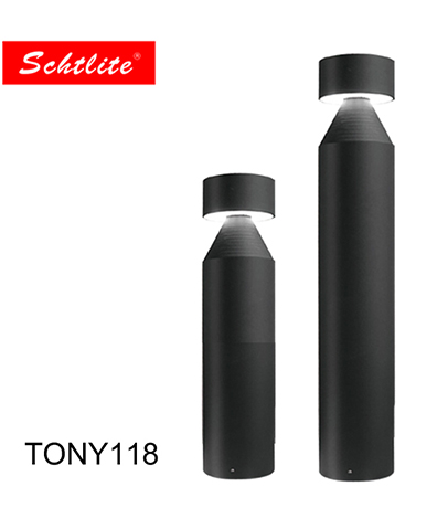 TONY  outdoor 10W LED Lawn Light  garden LED bollard light